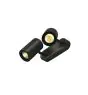SLV Enola B Wand und Deckenleuchte Aluminium Schwarz | Geeignet für 2x GU10 