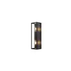 Eglo Applique Murale Alamonte 2 Éclairage de salle de bains Acier Noir Up & Down | Convient pour 2x E27